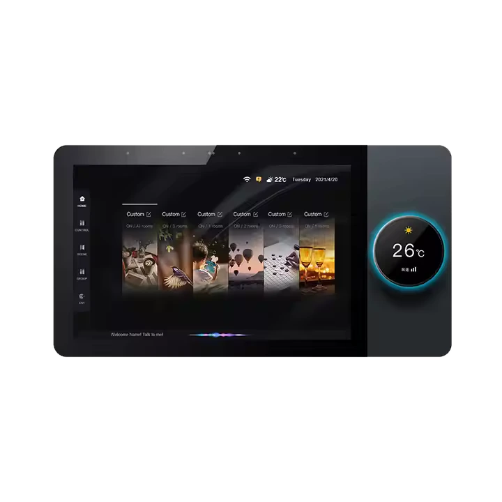 8 Inch Touch Panel With Knob