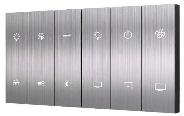12S Stellar Smart Switch (Brushed Aluminum)
