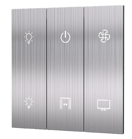 6S Stellar Smart Switch (Brushed Aluminum)
