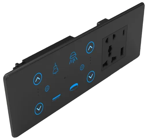 4S+2F+1SK Smart Touch Switch