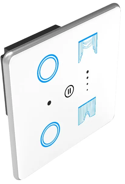 2C Smart Touch Switch (Black, Black, WiFi)