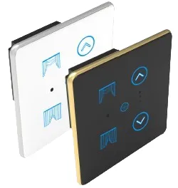 1C+1F Smart Touch Switch (Black, Black, WiFi)