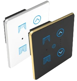 1C+1F Smart Touch Switch (Black, Black, WiFi)